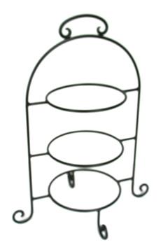 Rental store for STAND, ALUMINUM 3-TIER BLACK in Atlanta GA