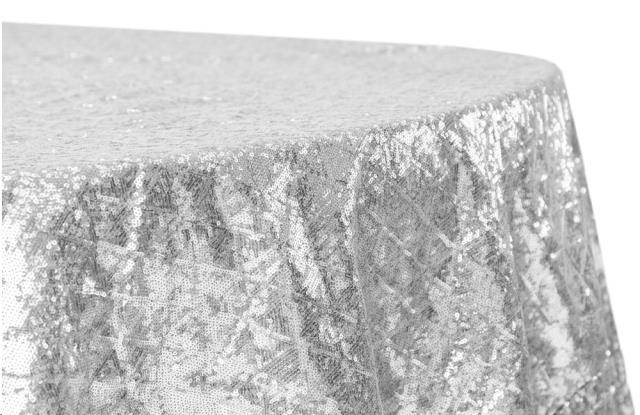 Rental store for LINEN, 120 RD. DIAMOND GLITZ SILVER in Atlanta GA