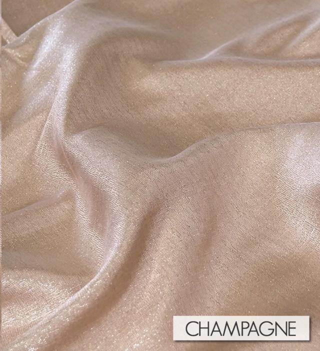 Rental store for LINEN, 120 RD. METALLIC BURLAP CHAMPANGE in Atlanta GA