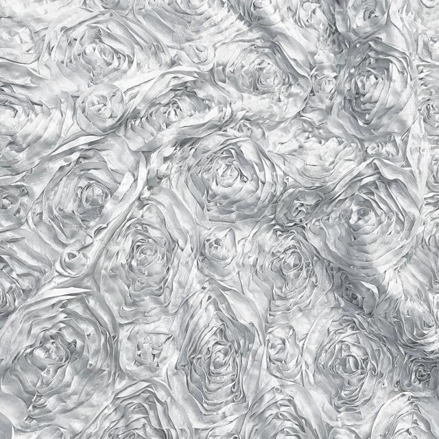 Rental store for LINEN, 132 RD. ROSETTE SATIN - WHITE in Atlanta GA