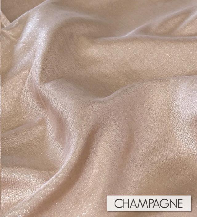 Rental store for METALLIC BURLAP - CHAMPAGNE in Atlanta GA
