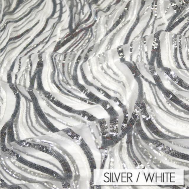 Rental store for SKYFALL SEQUINS - SILVER WHITE in Atlanta GA
