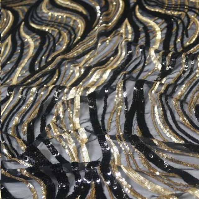 Rental store for SKYFALL SEQUINS - BLACK GOLD in Atlanta GA