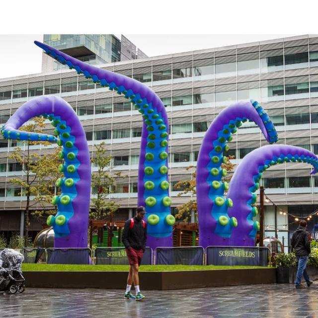 Rental store for DECOR - GIANT INFLATABLE TENTACLES in Atlanta GA