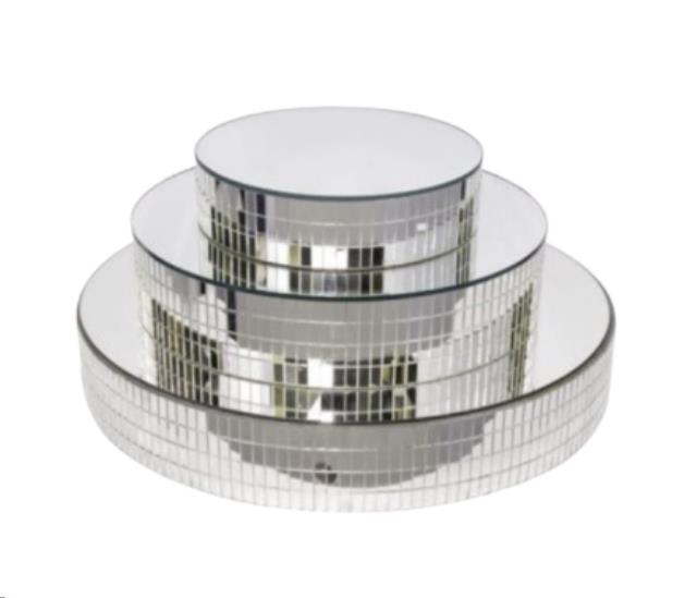 Rental store for CAKE STAND - ROUND MIRROR in Atlanta GA