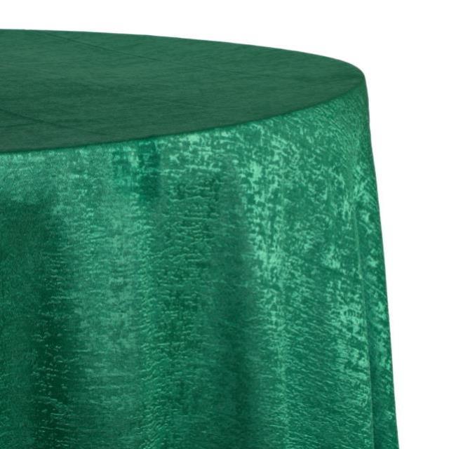 Rental store for LINEN, 90X156 CRINKLE SHIMMER - EMERALD in Atlanta GA