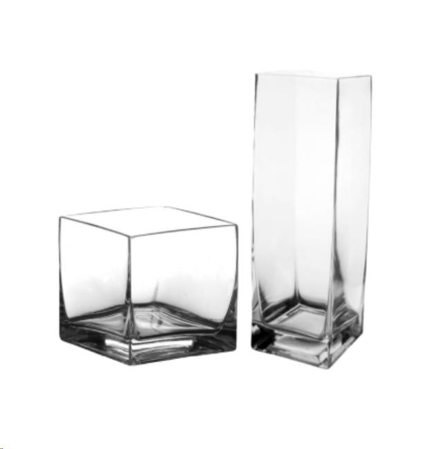 Rental store for DECOR - GLASS CONTAINER - SQUARE in Atlanta GA