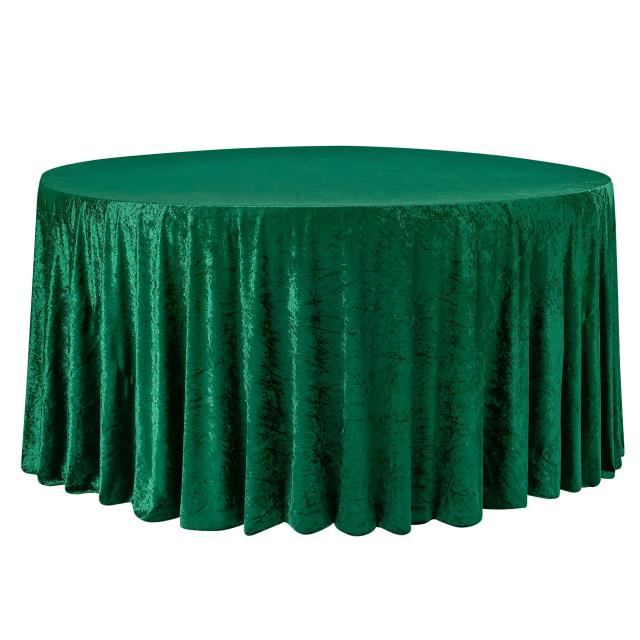 Rental store for LINEN, 108 RD VELVET - EMERALD GREEN in Atlanta GA
